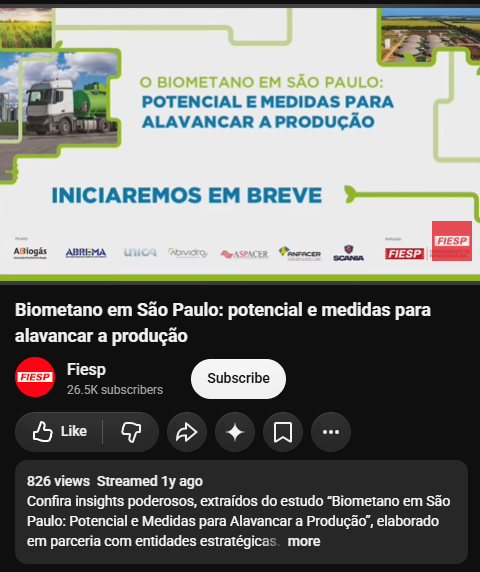 Biomethane in São Paulo: potential and measures to boost production